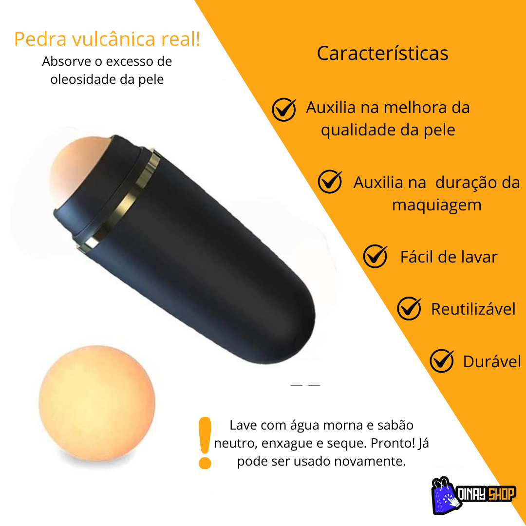 Removedor de oleosidade facial