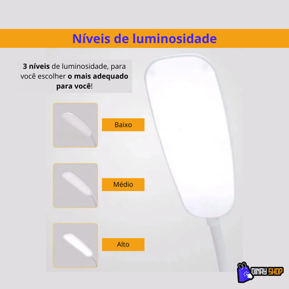 Luminária de LED de mesa