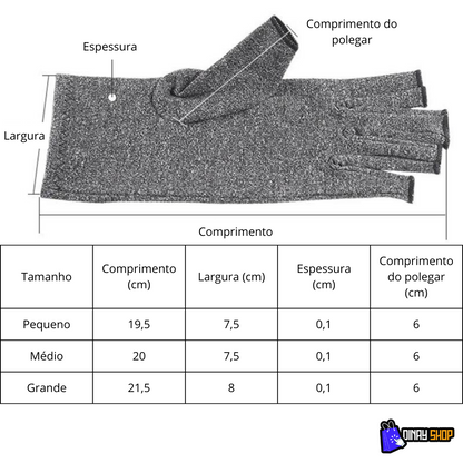 Luvas de compressão