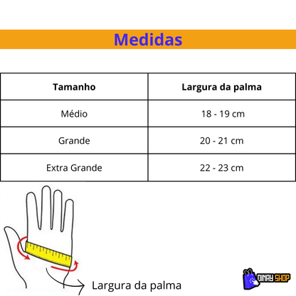 Luvas táticas