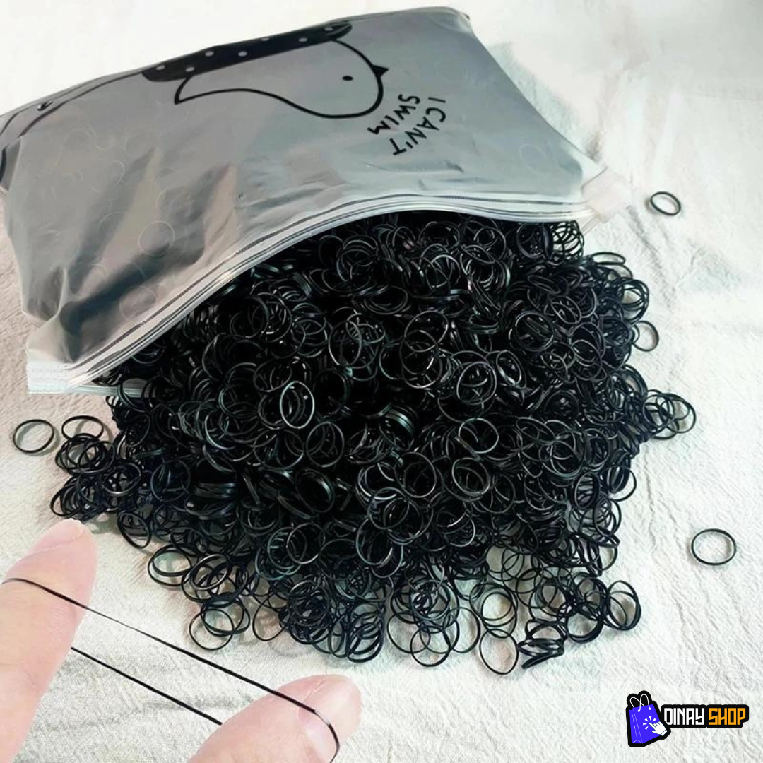 Mini elásticos para o cabelo